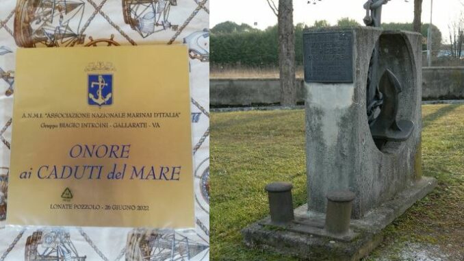 lonate targa caduti mare