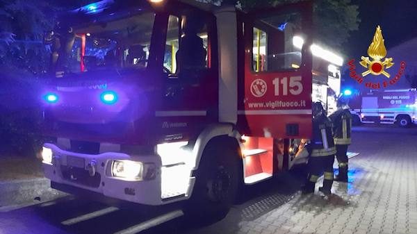 Busto incendio appartamento redentore