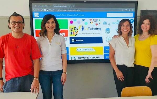 cavaria scuola monitor digitali