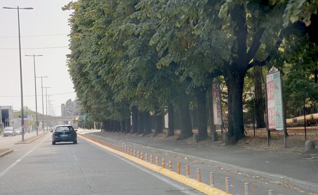 Gallarate ciclabile viale milano