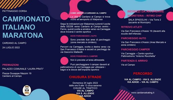 Pattinaggio rotelle Cardano nazionale
