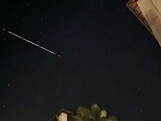 varese scia luminosa satellite starlink