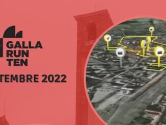 Galla run ten percorso