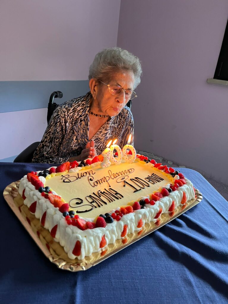 gallarate camelot santina marchetti 100 anni