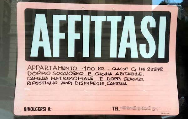 Gallarate bando affitti 2022