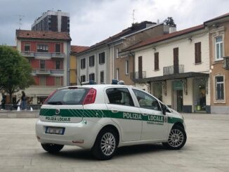 legnano anziana incidente polizialocale