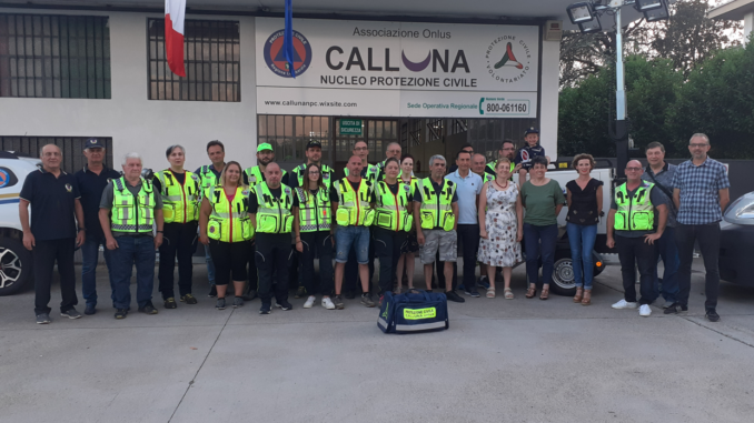 lonate protezione civile calluna