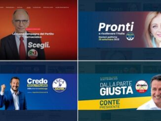 elezioni partiti slogan