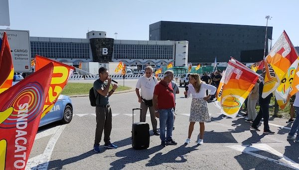 malpensa sciopero lavoro povero