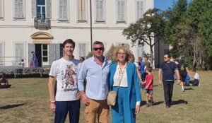 Da sinistra Andrea Pisani, Matteo Mambrin e Luisa Savogin