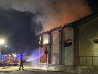 castanoprimo incendio stazione vigilidelfuoco