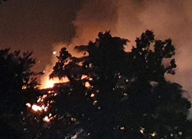 luino incendio