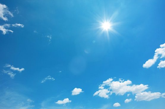 pianura sereno caldo estivo