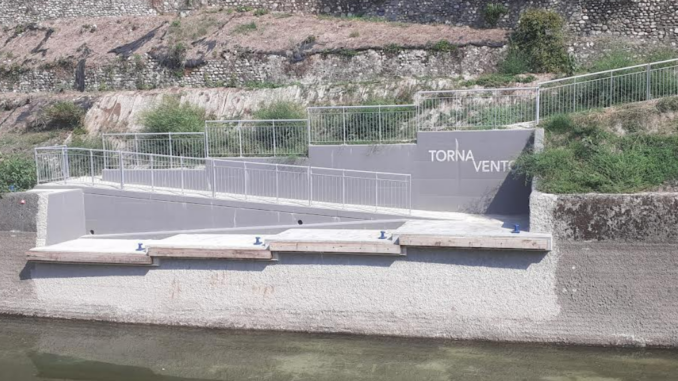 tornavento pontile inaugurazione