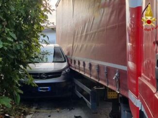 Cavaria incidente furgone