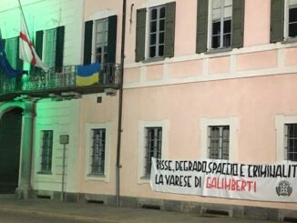 Varese casapound Galimberti sicurezza