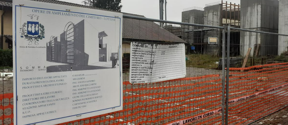 somma cimitero lavori stop