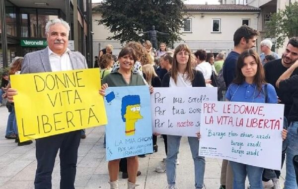 legnano manifestazione donne iran