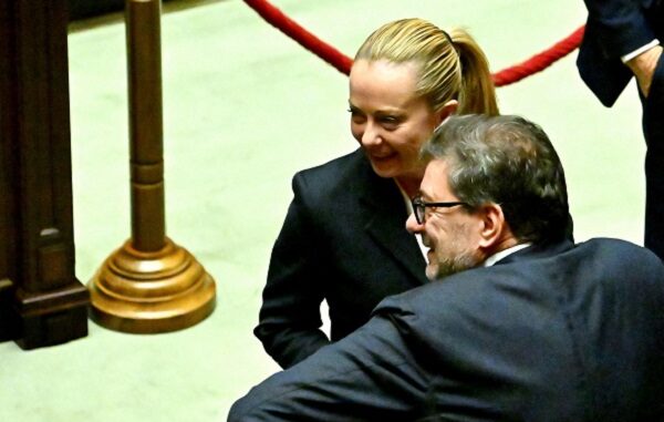 Giorgia Meloni e Giancarlo Giorgetti