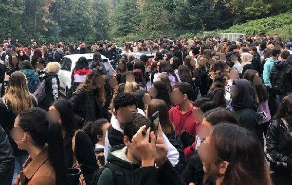 tradate studenti sciopero montale