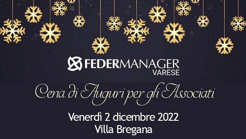 Federmanager Varese year-end event between science and art