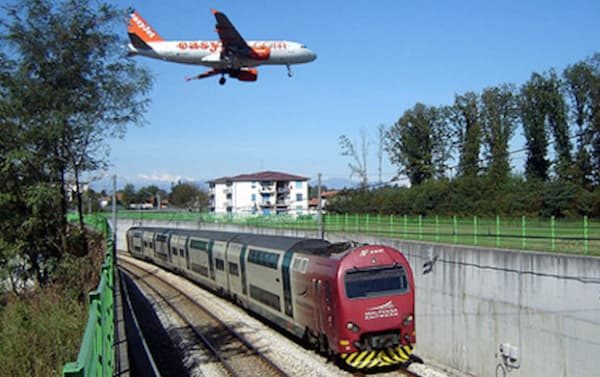 Malpensa ferrovia presidio ambientalisti