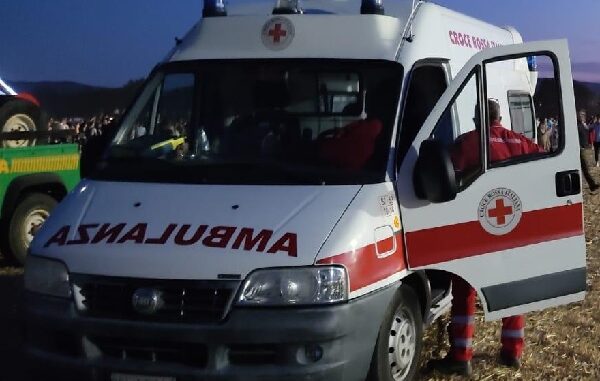 nerviano infortunio giovane crocerossa