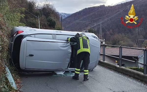 Malpensa ribaltamento superstrada a8