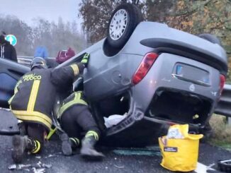 Malpensa ribaltamento superstrada a8