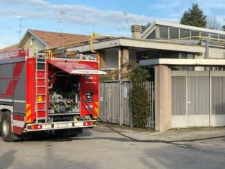 Olgiate olona incendio azienda