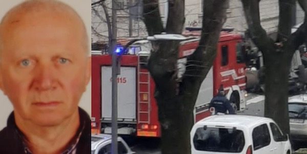 gallarate auto ribaltata morto
