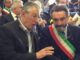Nella foto Umberto Bossi incontra Attilio Fontana