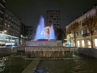 Busto fontana piazza Garibaldi