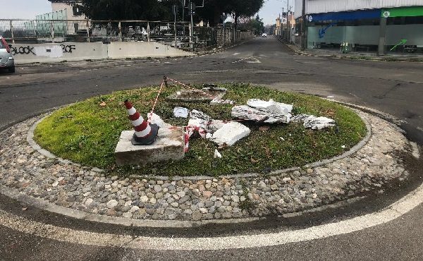 olgiateolona incidente rotonda danni