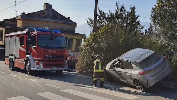 luino incidente via lugano