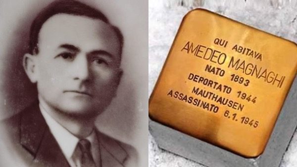 Samarate Pietra Inciampo Magnaghi
