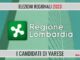 elezioni regionali candidati varese