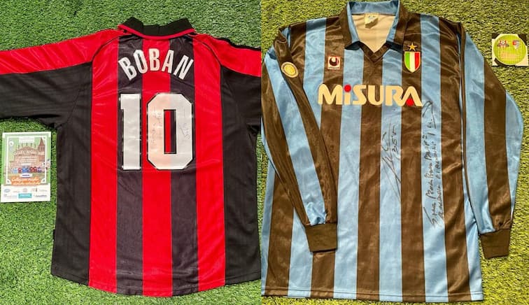 Aste beneficenza maglie best sale calcio