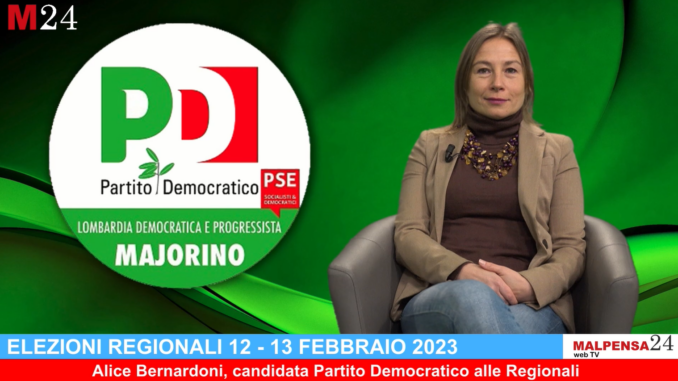 elezioni regionali alice bernardoni partito democratico