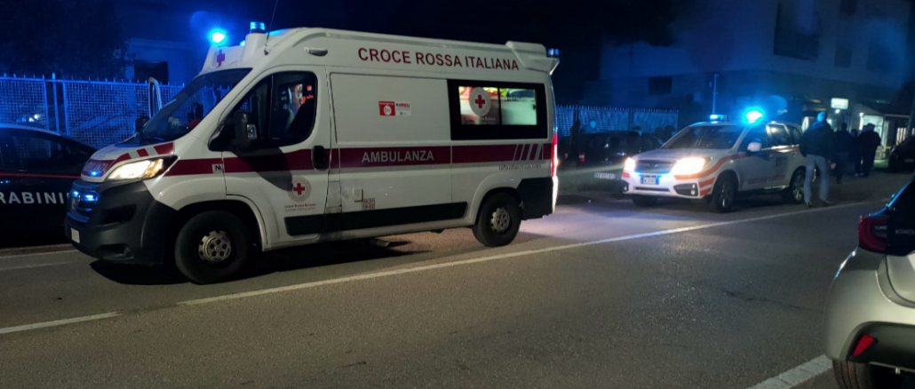 lonate investito pedone morto