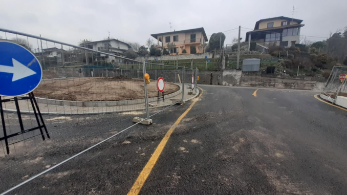 vergiate rotonda emmezeta viabilità