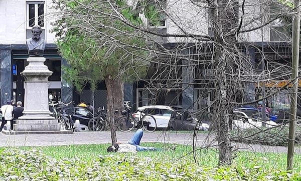 Gallarate bivacco sanzioni