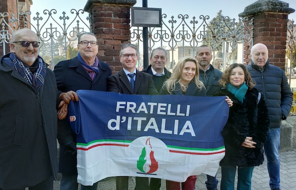Gallarate largo martiri foibe