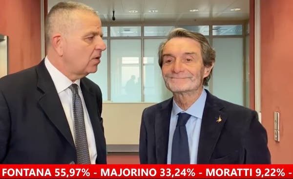 Elezioni regionali fontana intervista