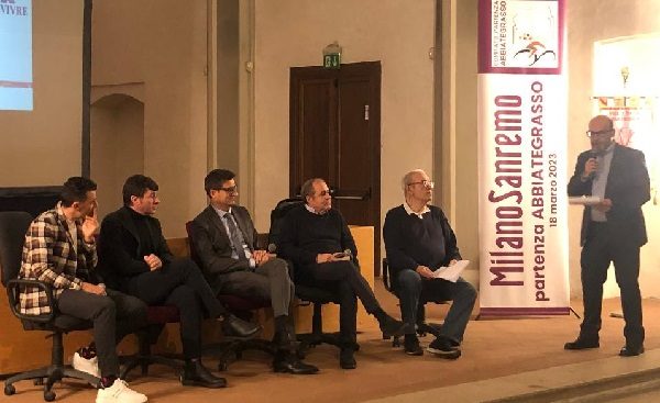 abbiategrasso ciclismo milanosanremo partenza
