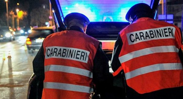 Gallarate carabinieri alcol test
