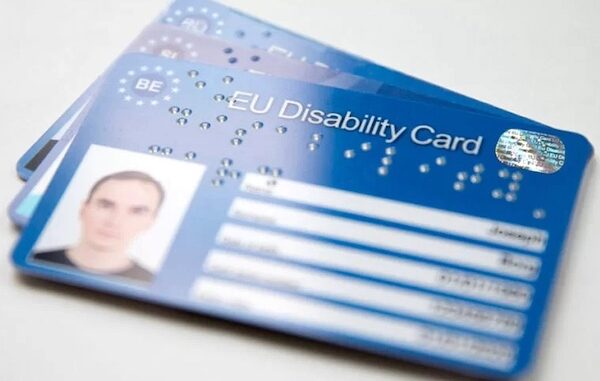somma lombardo disability card