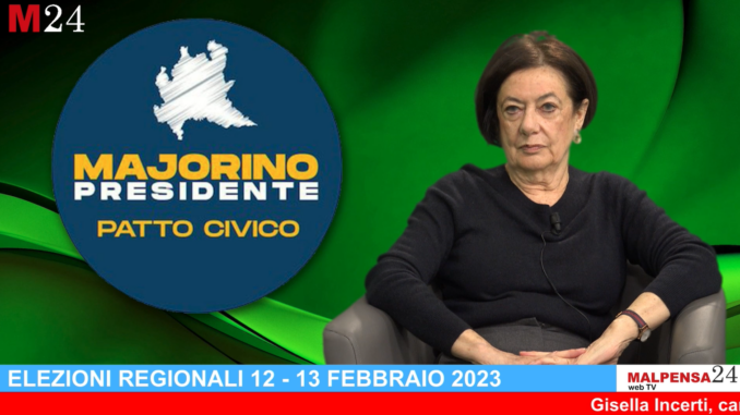 elezioni regionali gisella incerti patto civico
