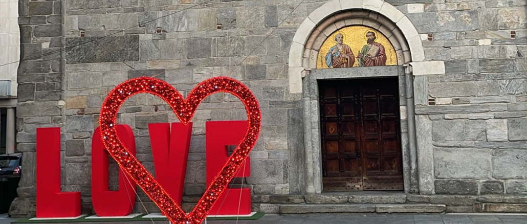 gallarate san valentino cuore rosso