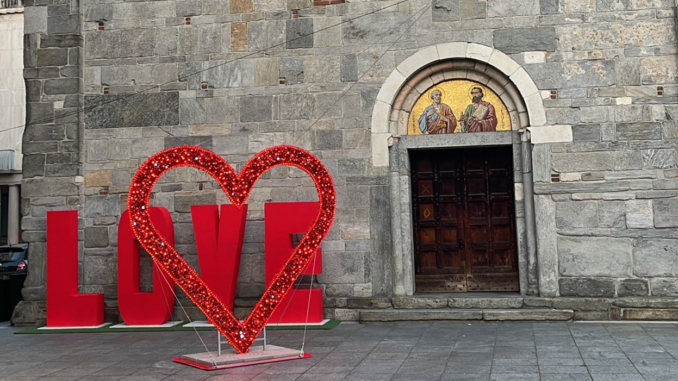 gallarate san valentino cuore rosso